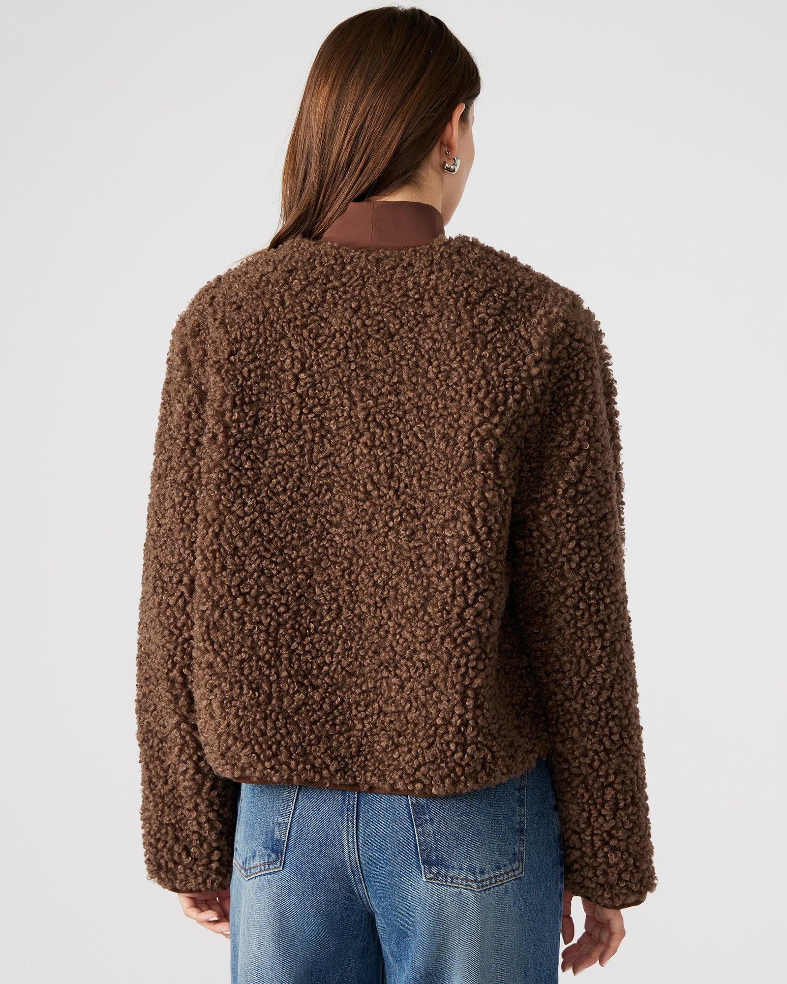 TEDDY JACKET BROWN Female Product Image