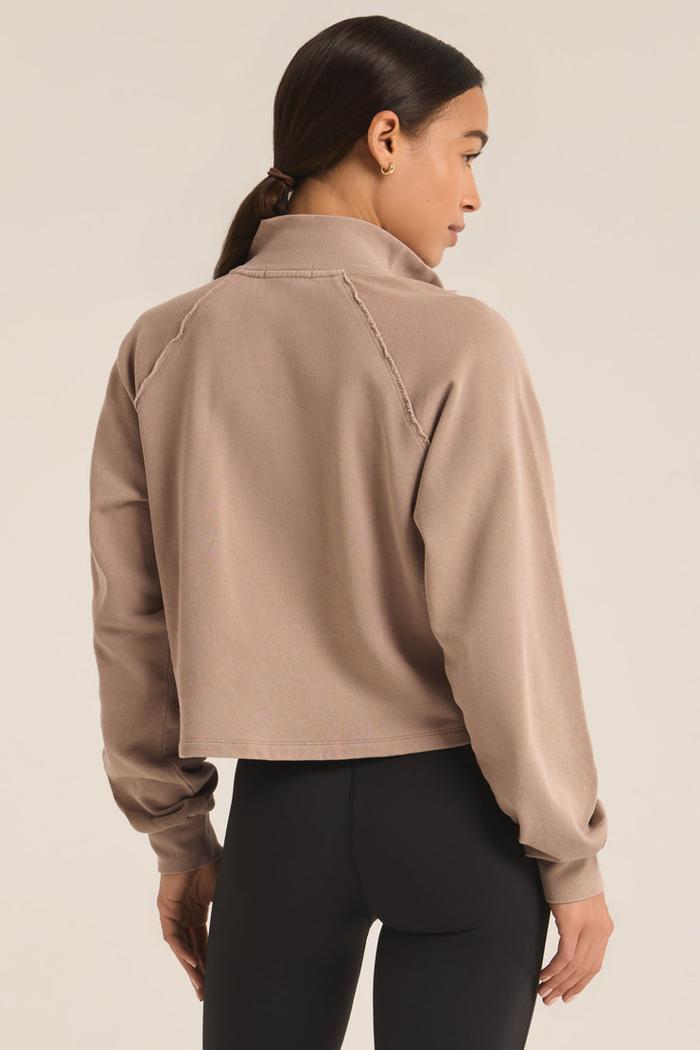 On The Run Half Zip Sweatshirt Product Image