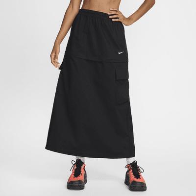 Nike Sportswear Essential Women's Mid-Rise Woven Cargo Midi Skirt Product Image