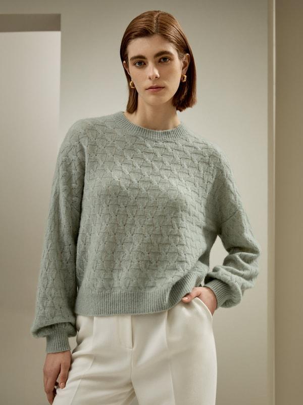 Silk-cashmere Blend Sweater Product Image