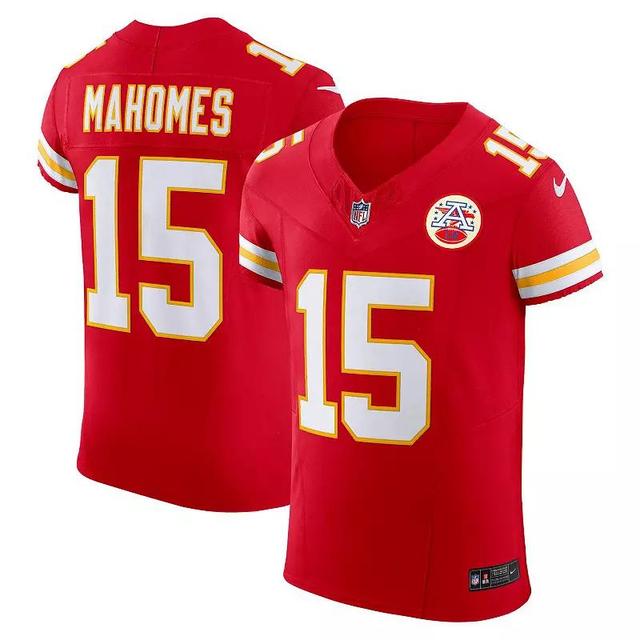 Mens Nike Patrick Mahomes Kansas City Chiefs Vapor F.U.S.E. Elite Jersey Product Image