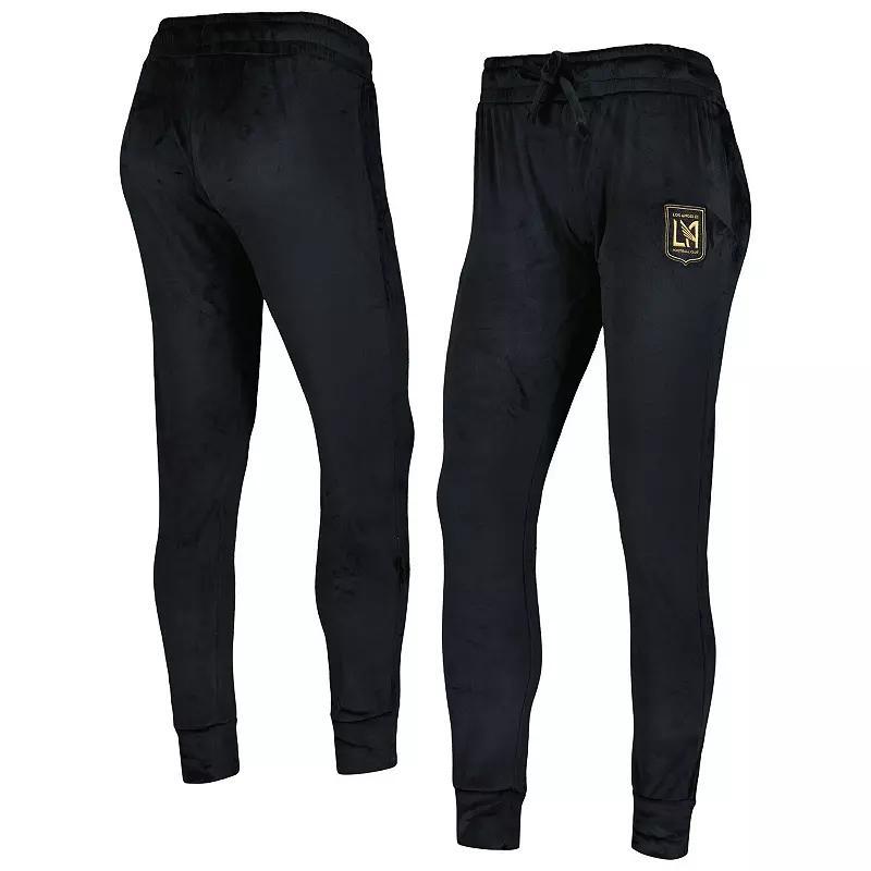 Womens Concepts Sport Black LAFC Intermission Velour Cuffed Pants Product Image