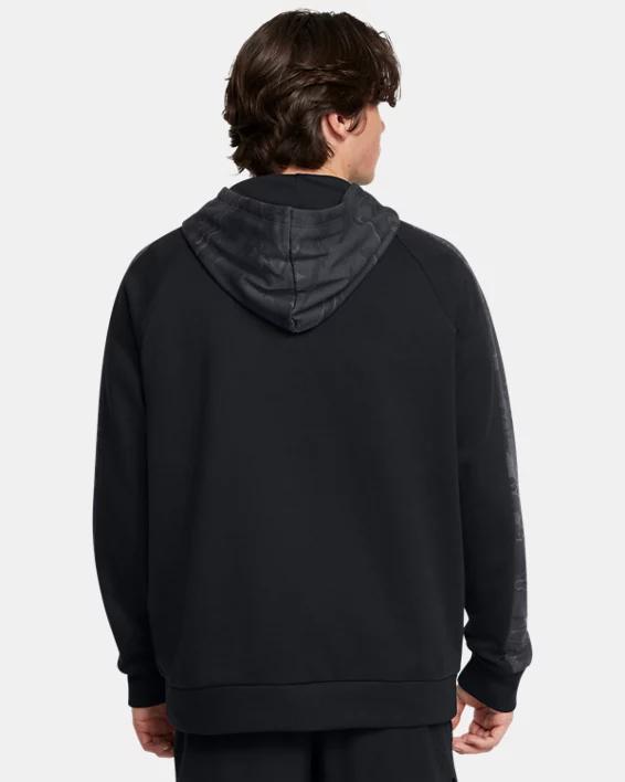 Men's UA Rival Fleece Camo Blocked Hoodie Product Image