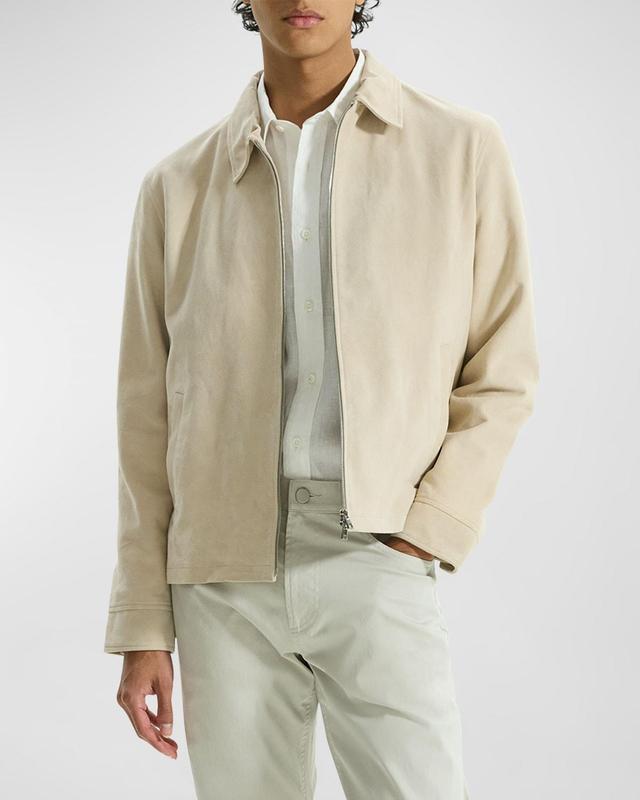 Mens Hazelton Blouson Suede Jacket Product Image