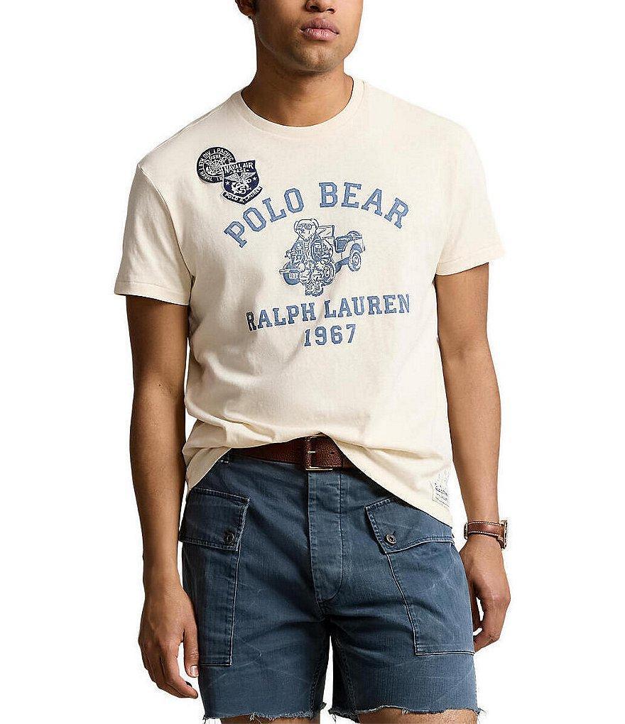 Polo Ralph Lauren Classic Fit Truck Bear Short Sleeve T-Shirt Product Image