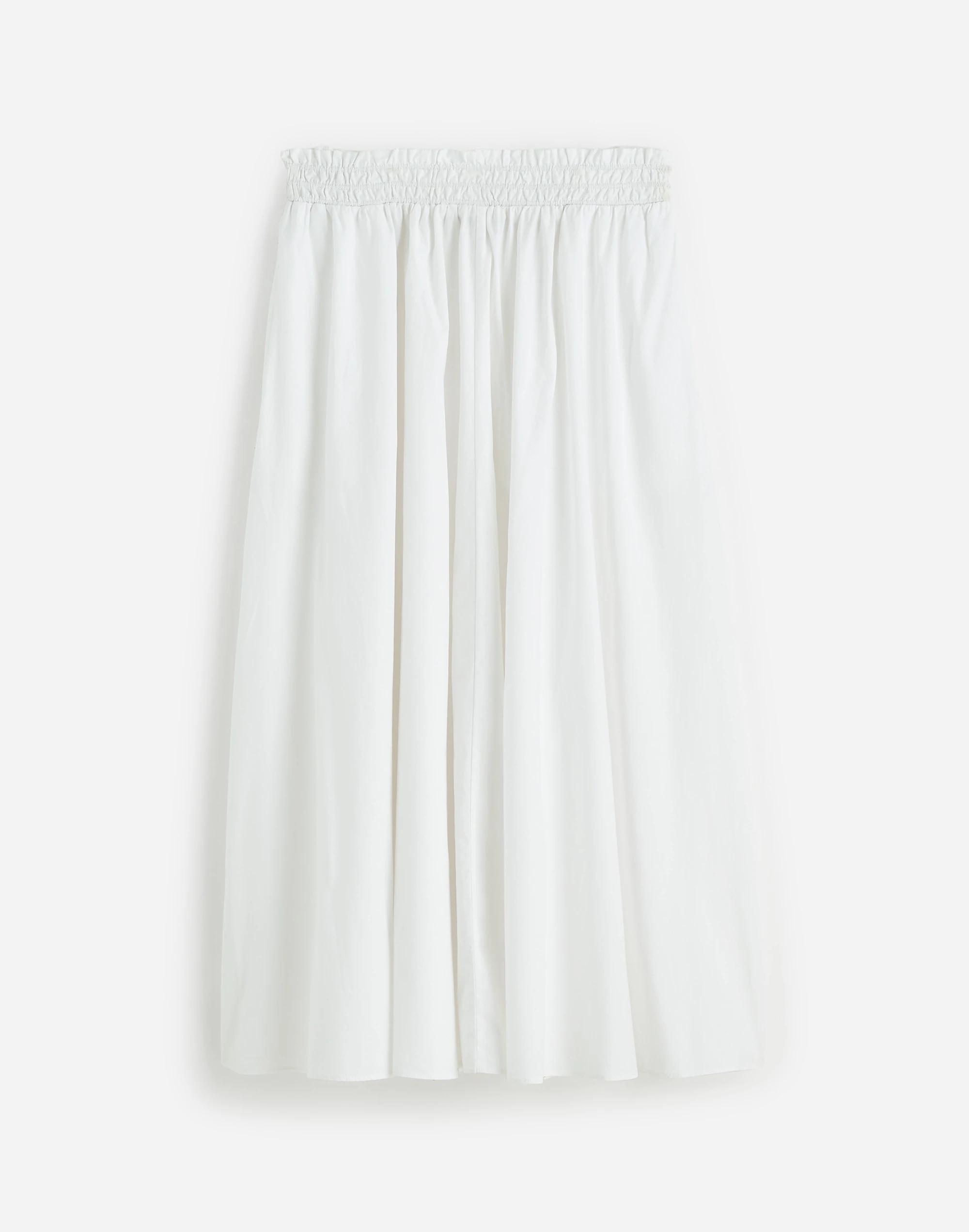 Pull-On Paperbag Midi Skirt Product Image