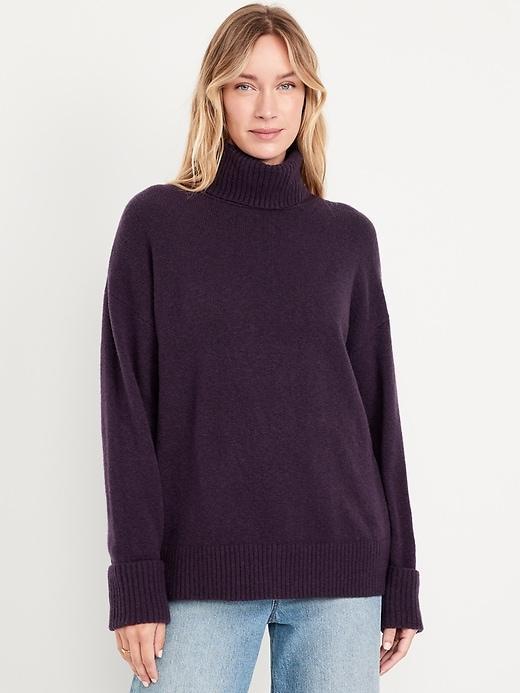 SoSoft Turtleneck Tunic Sweater Product Image