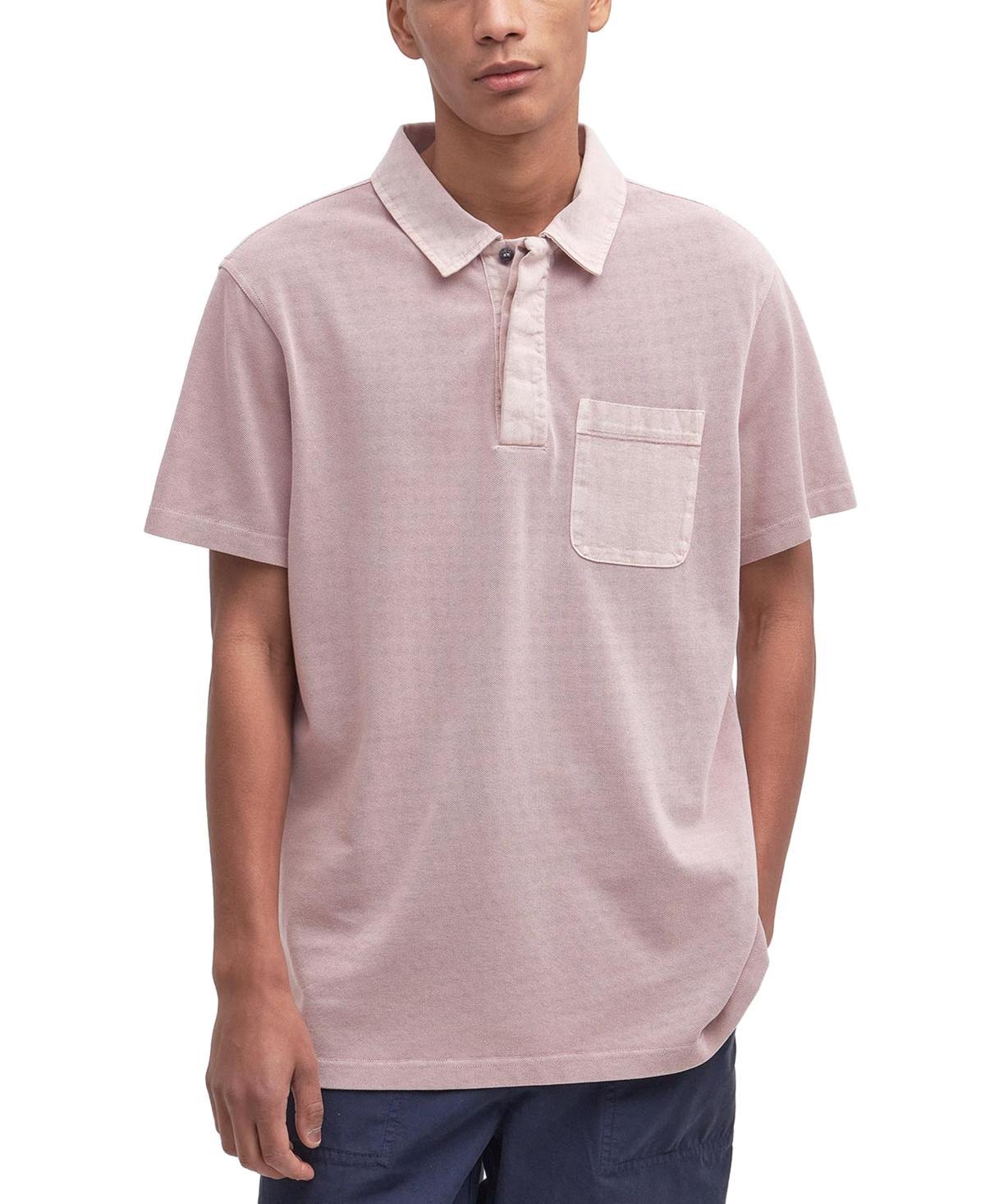 Barbour Mens Liverton Relaxed-Fit Short Sleeve Polo Shirt Product Image