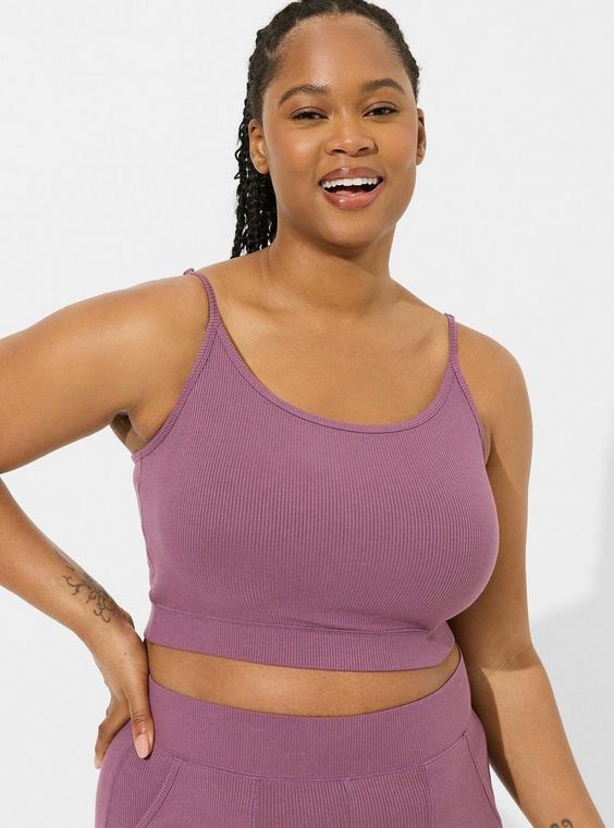 Rib Lounge Crop Cami Product Image