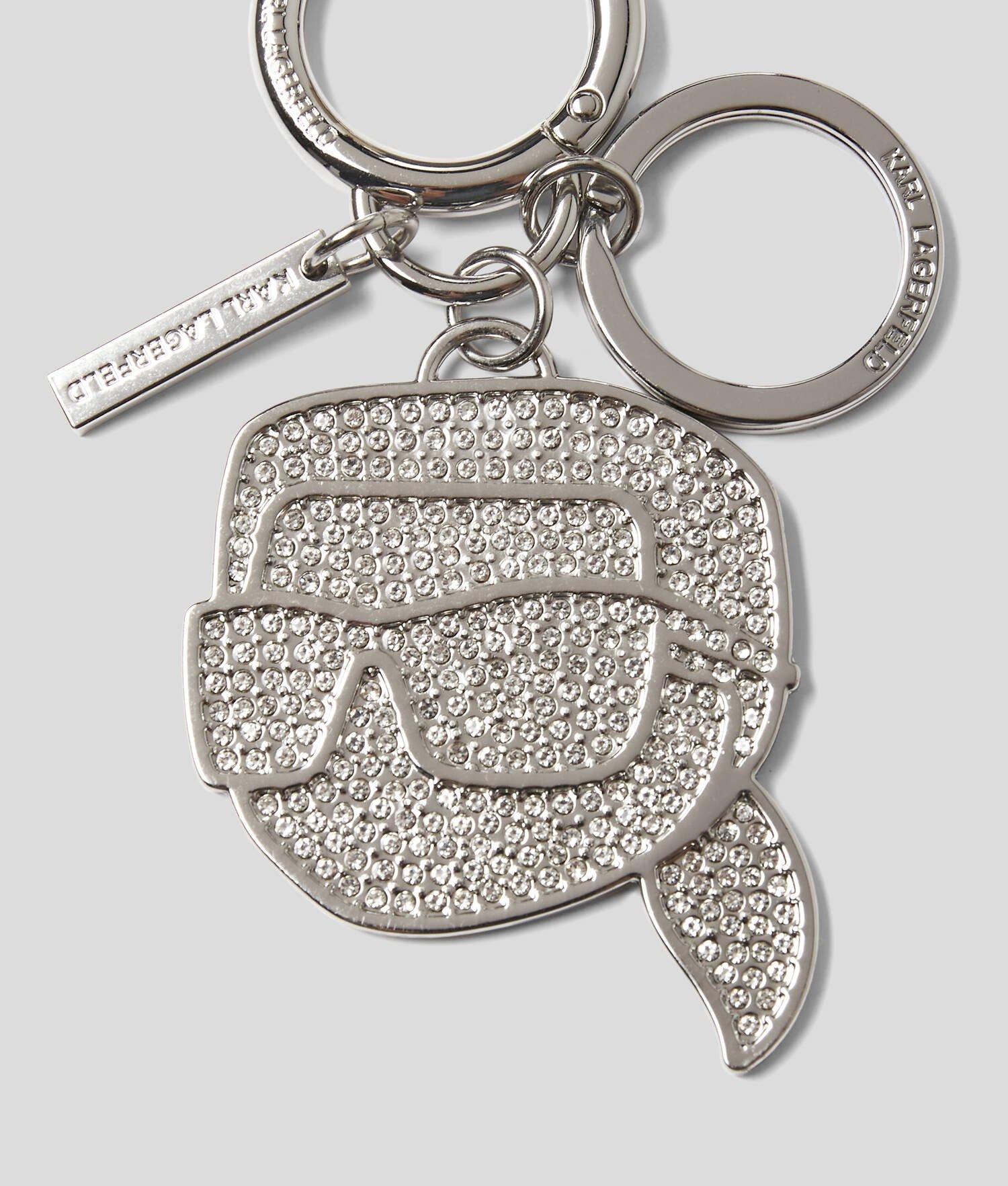 IKON RHINESTONE KARL KEYCHAIN Product Image