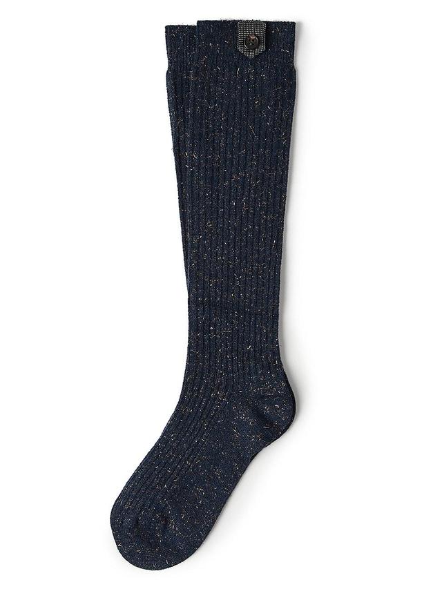 Womens Sparkling Cashmere Socks Product Image