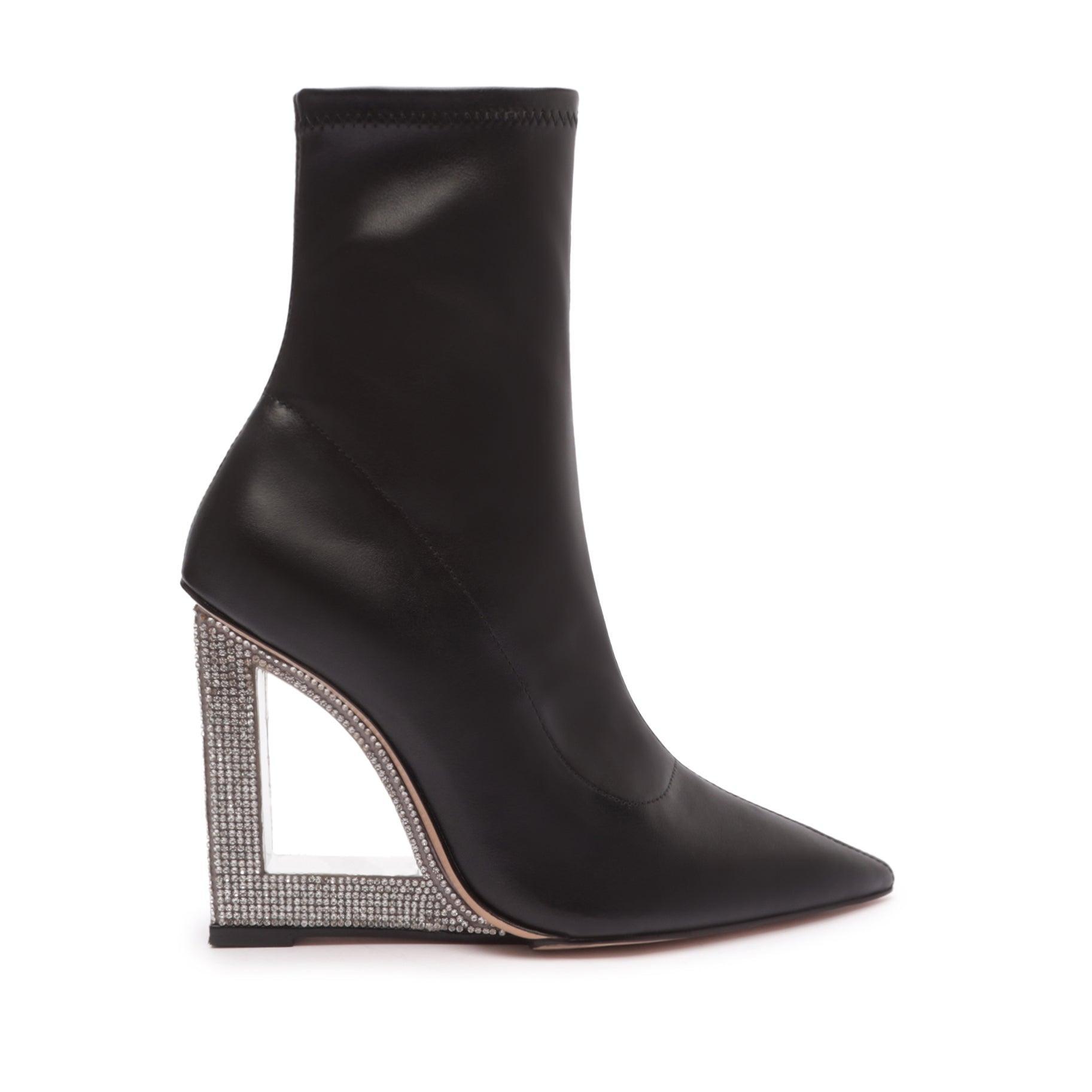 Filipa Glam Bootie - 9.5 Black Leather Product Image