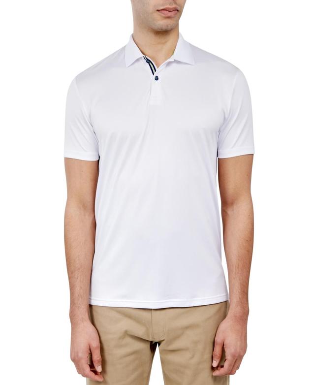 Society Of Threads Mens Regular Fit Solid Performance Polo Shirt Product Image