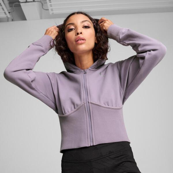 PUMA DARE TO GYM2K Women's Cropped Hoodie Product Image