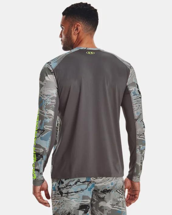 Men's UA Iso-Chill Shorebreak Camo Long Sleeve Product Image