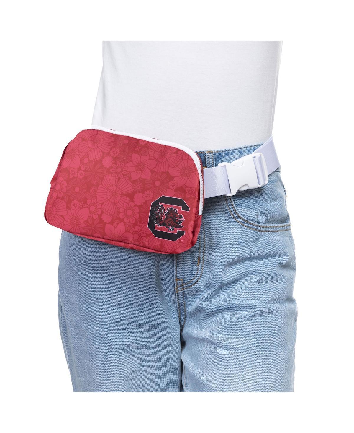 Womens ZooZatz South Carolina Gamecocks Floral Print Fanny Pack Product Image