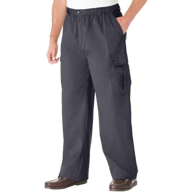 KingSize Mens Big & Tall Knockarounds Full-Elastic Waist Cargo Pants Product Image