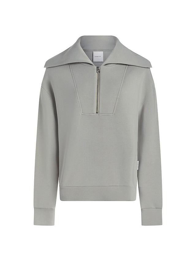 Womens Yates Ribbed Half-Zip Sweatshirt Product Image