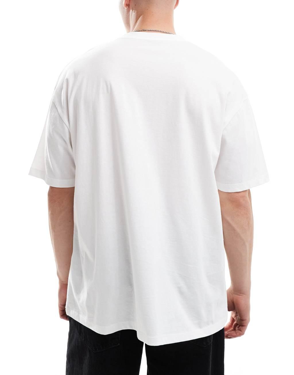 ASOS DESIGN 3 pack oversized t-shirts in multiple colors Product Image