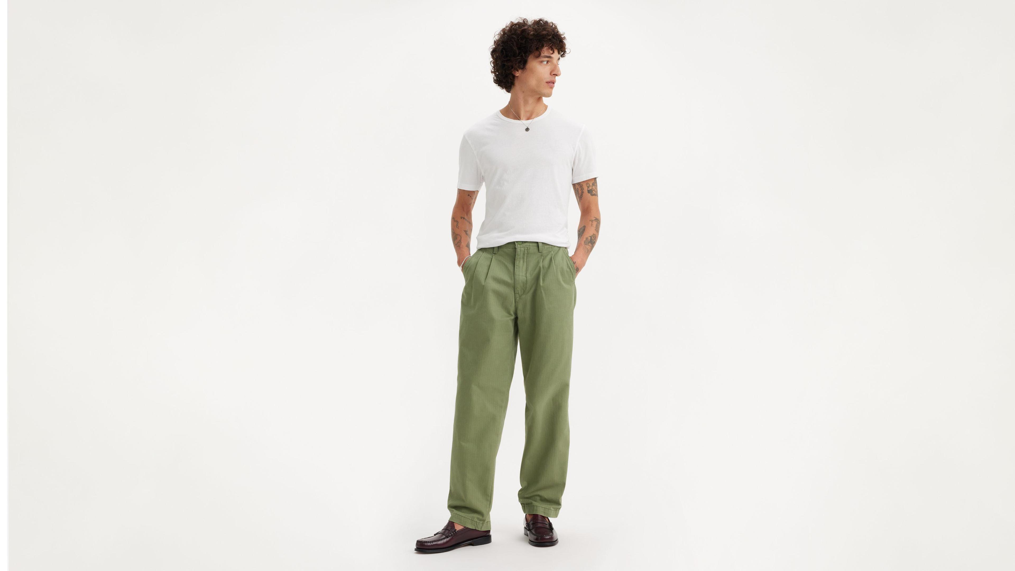 Levi's Chino Loose Straight Pleated Men's Pants Product Image