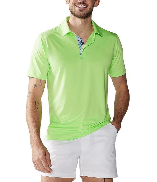 Chubbies Pond Party Short Sleeve Performance Polo Shirt Product Image