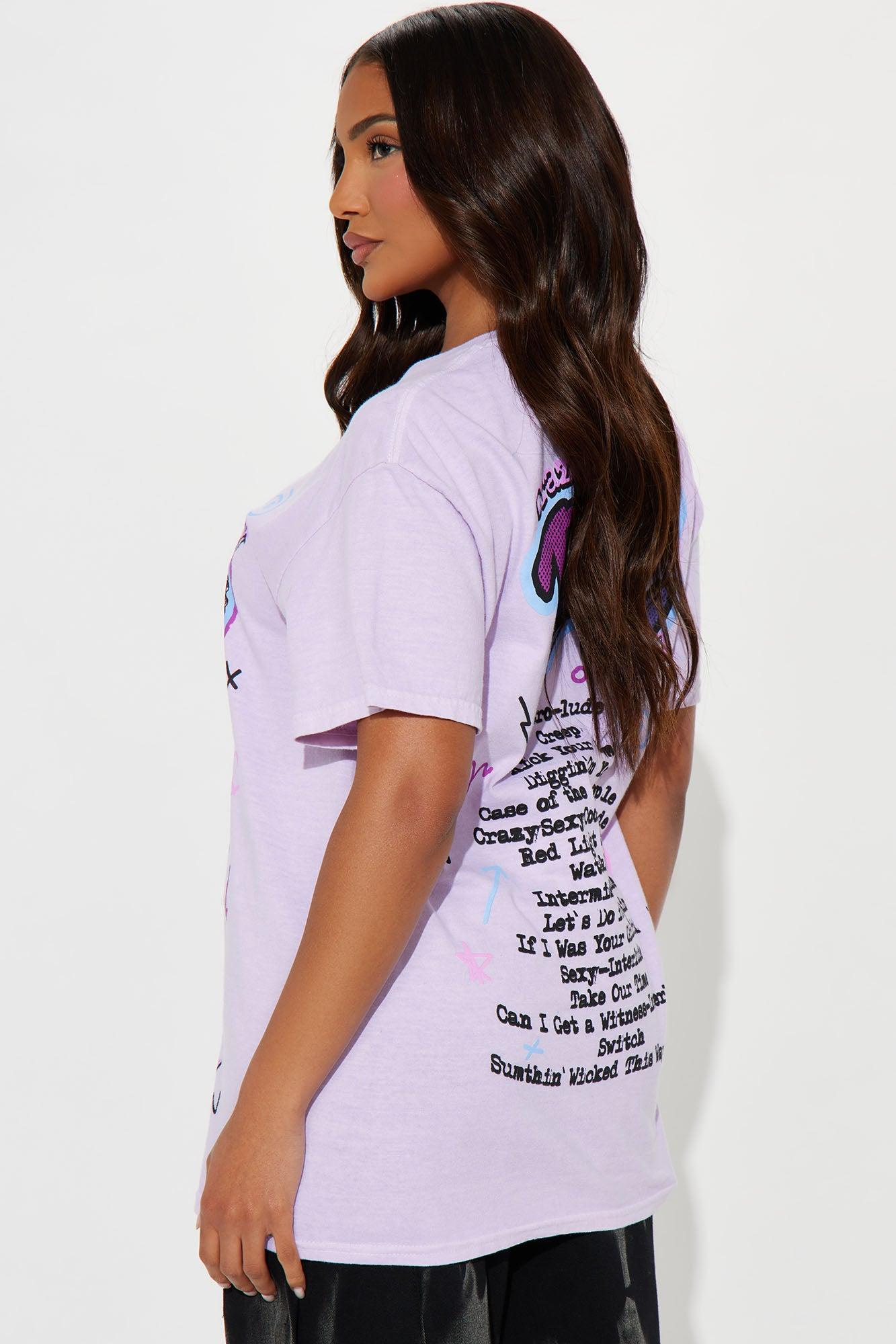 TLC No Scrubs Washed Tee - Lavender Product Image