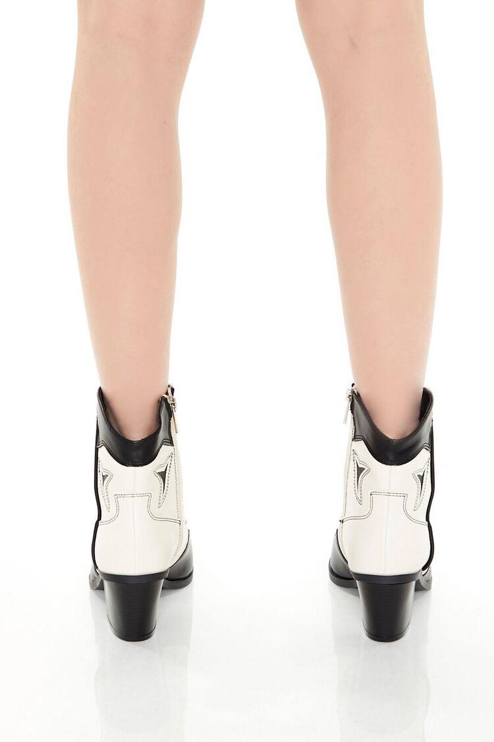 Colorblock Cowboy Booties | Forever 21 Product Image