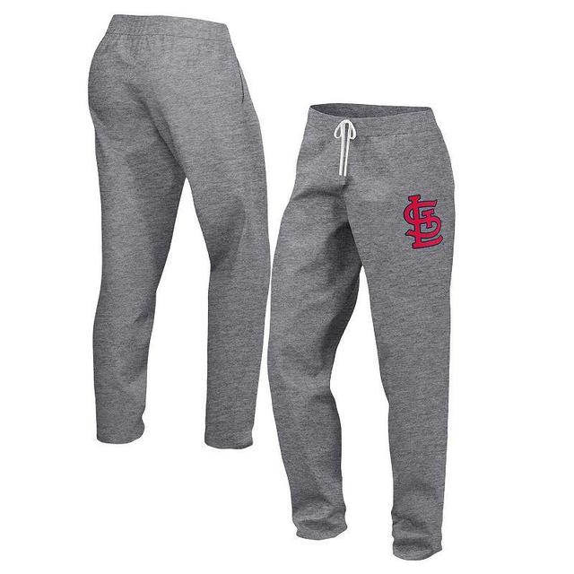 Womens Fanatics Branded Heather Gray St. Louis Cardinals Fleece Jogger Product Image