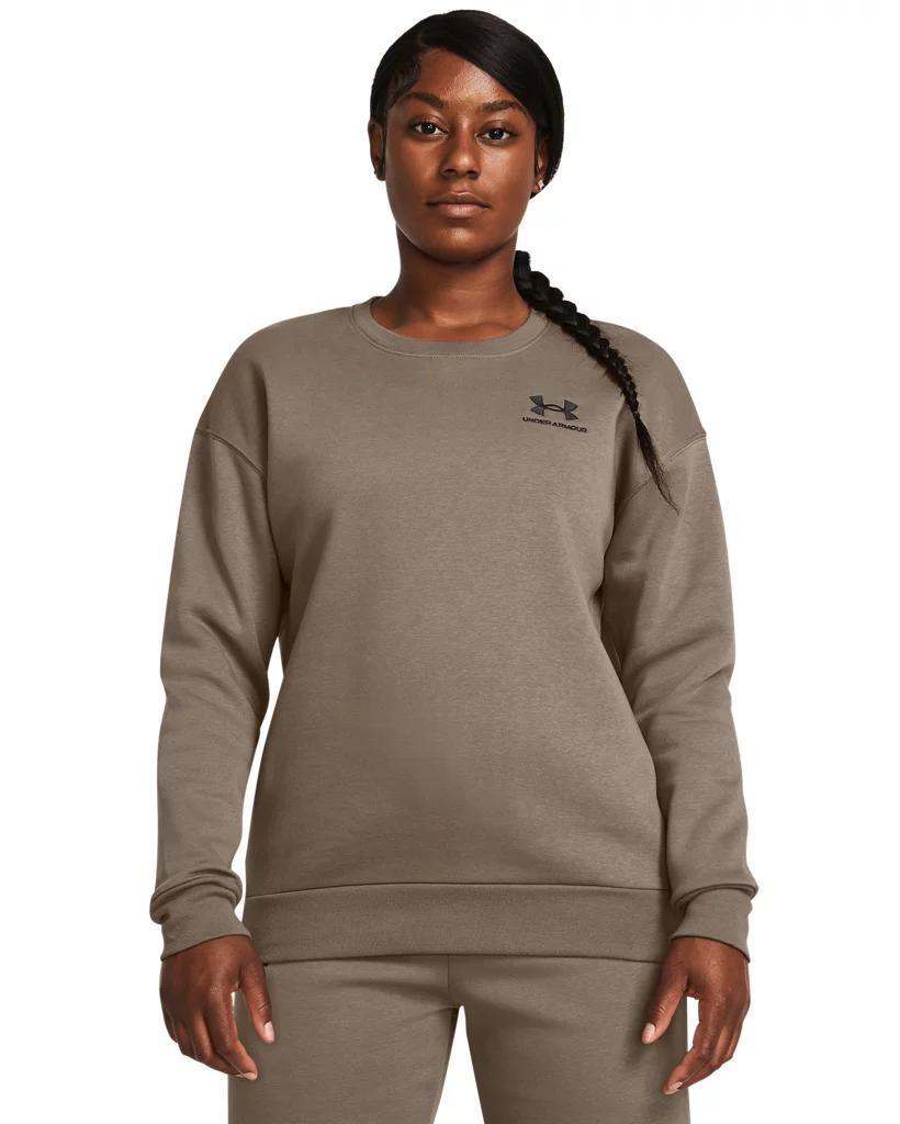 Women's UA Essential Fleece Crew Product Image