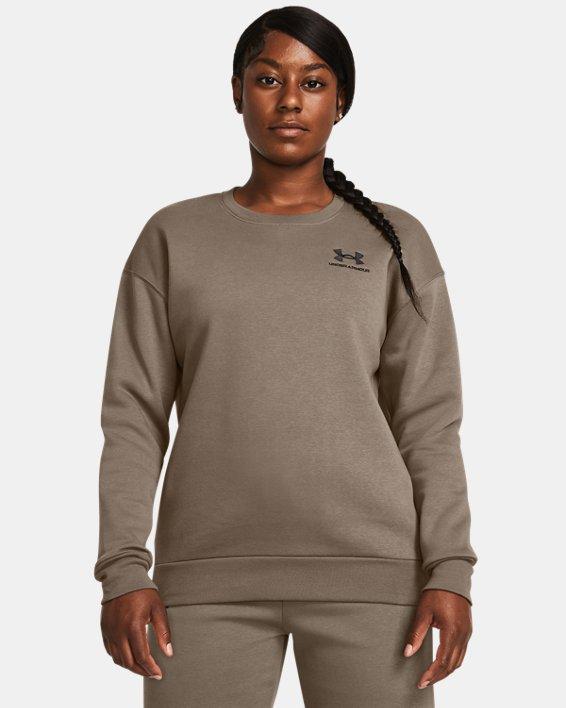 Womens UA Essential Fleece Crew Product Image