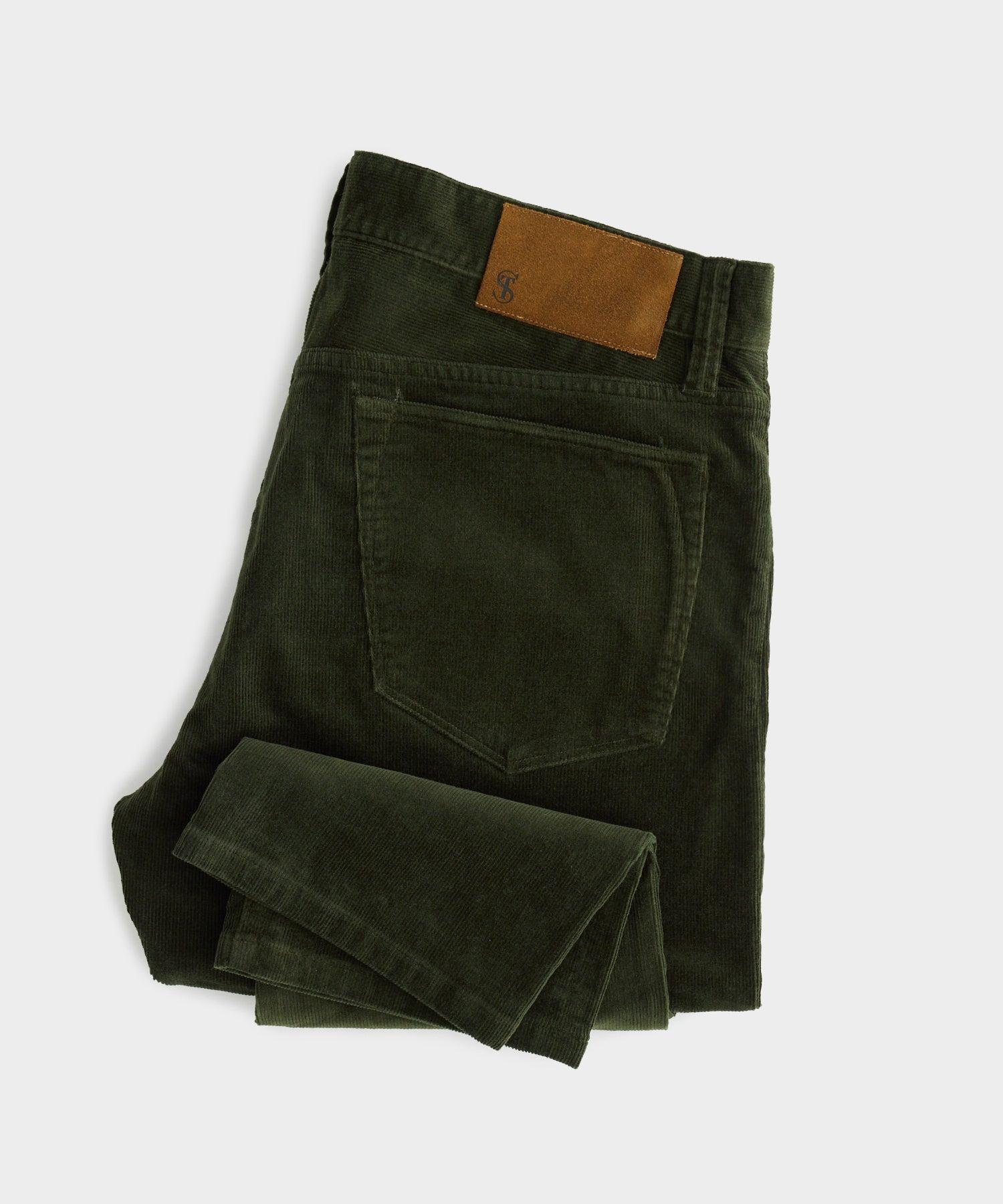 Slim Fit 5-Pocket Corduroy Pant Product Image