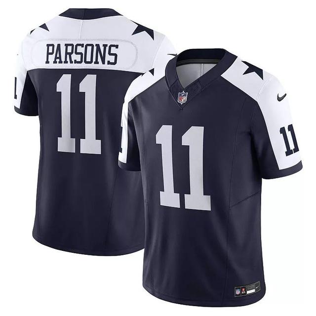 Mens Nike Micah Parsons Dallas Cowboys Vapor F.U.S.E. Limited Jersey Blue Product Image