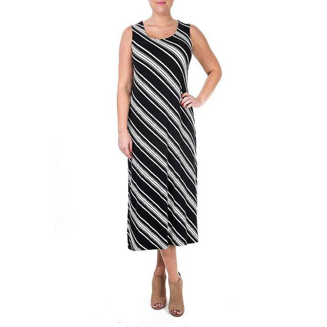 Womens Nina Leonard Print Maxi Dress Product Image