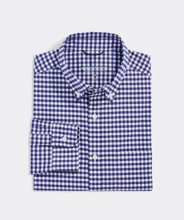 On-The-Go brrrº Gingham Shirt Product Image