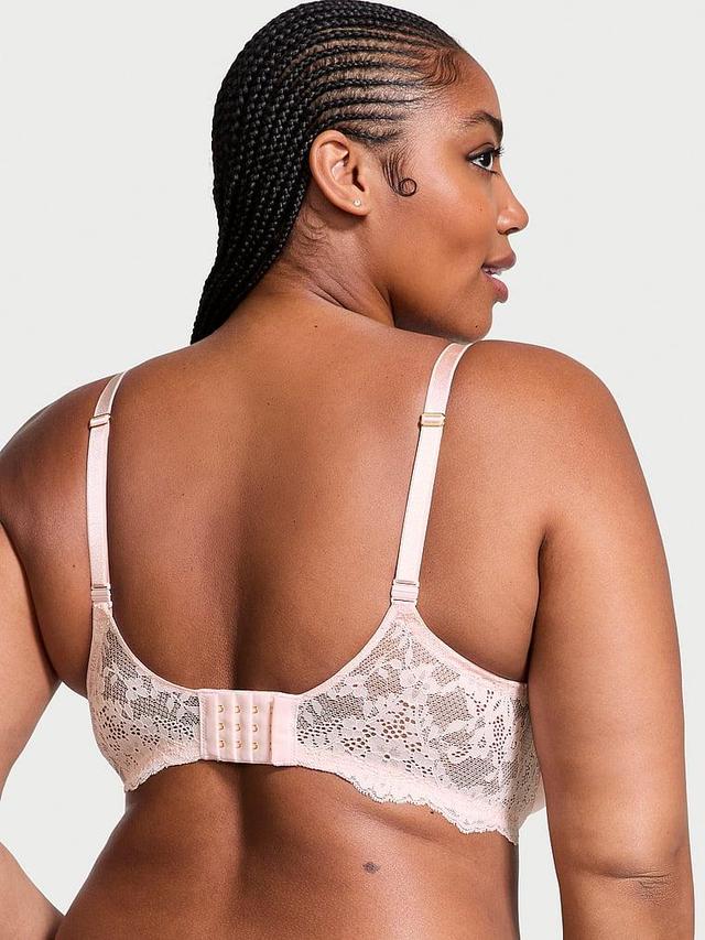 Smooth & Lace Lightly Lined Classic Coverage Demi Bra Product Image