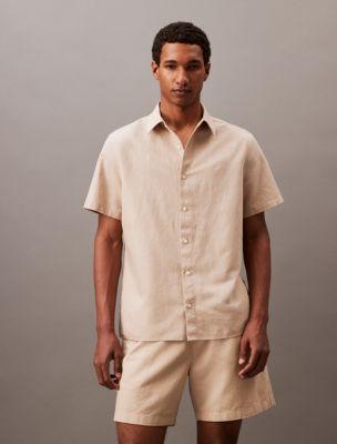 Linen Blend Pull-On Shorts Product Image