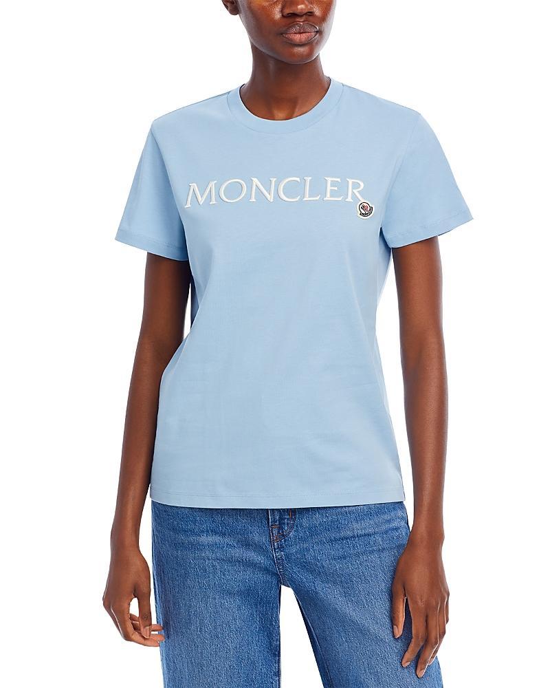 Moncler Logo Embroidered T-Shirt Product Image