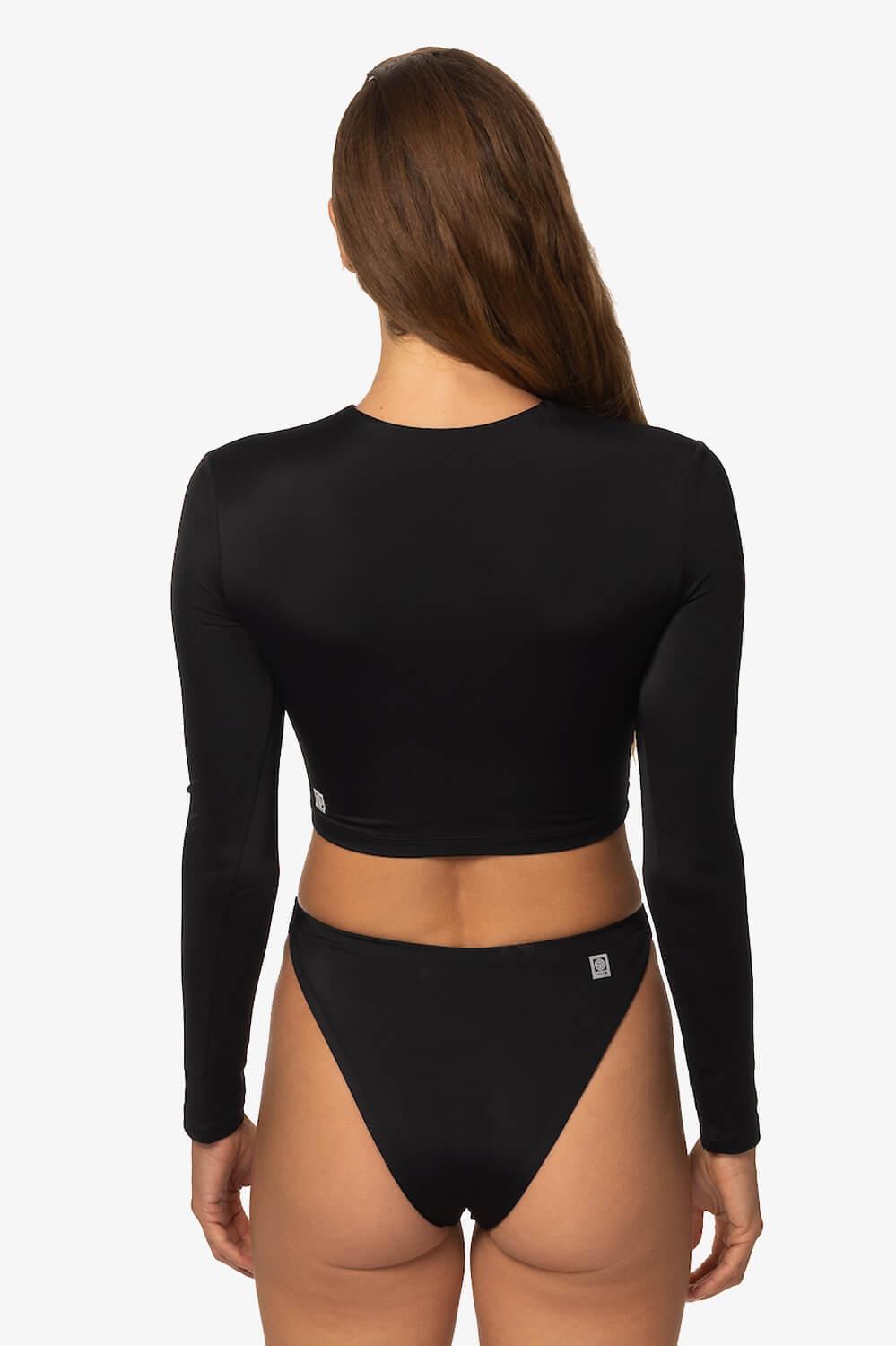 Taranaki Long Sleeved Crop Cut-Out Rashie Female Product Image