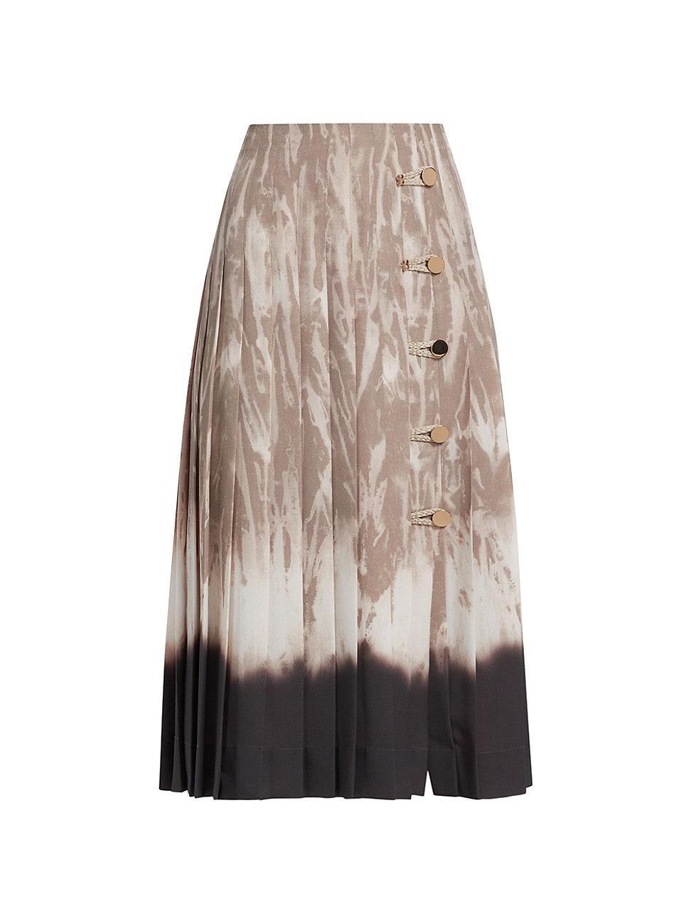 Altuzarra Tullius Pleated Midi Skirt Product Image