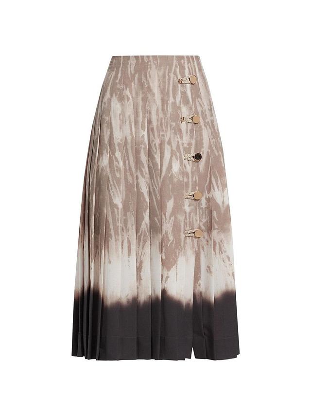 Altuzarra Tullius Pleated Midi Skirt Product Image