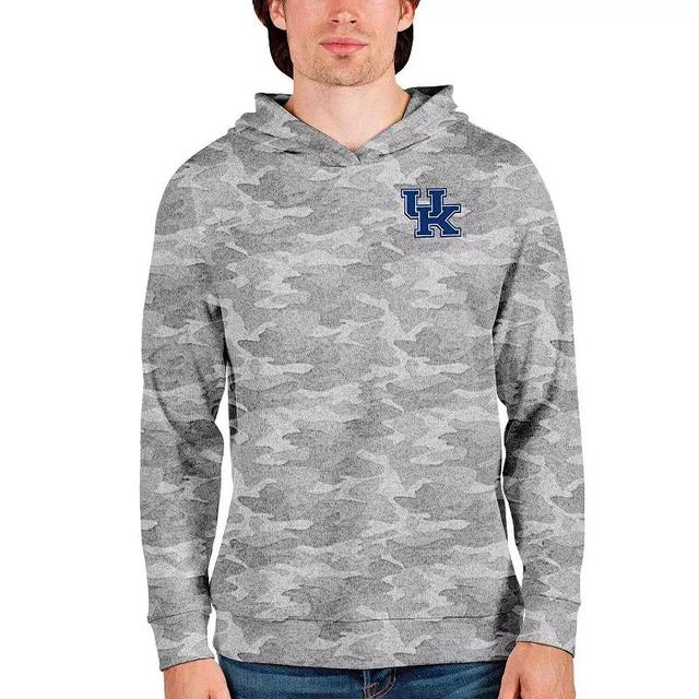 Mens Antigua Camo Kentucky Wildcats Absolute Pullover Hoodie Product Image