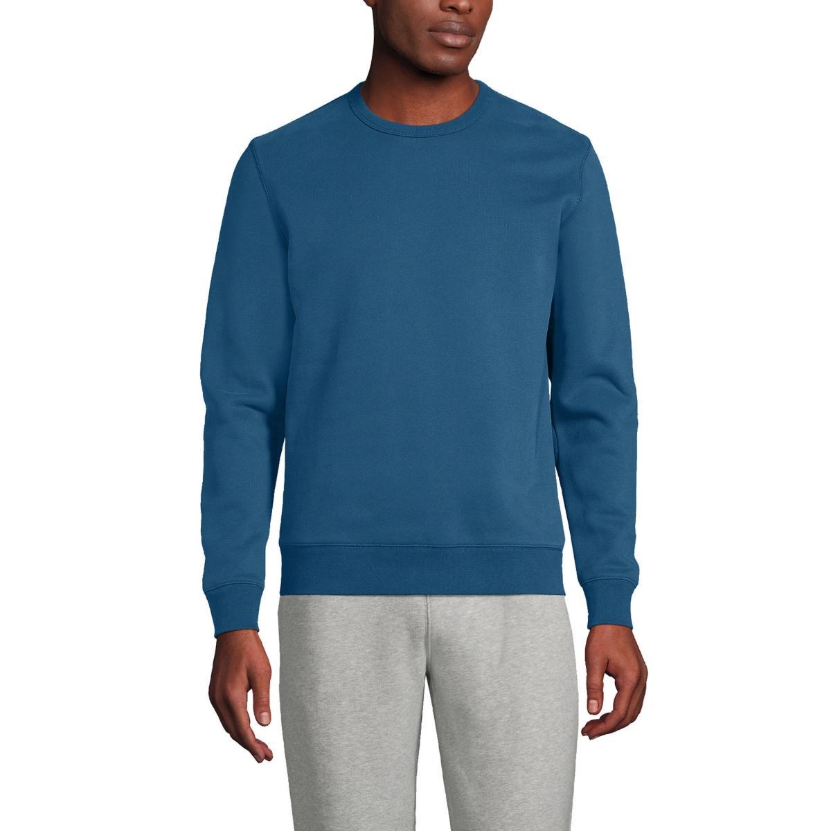 Lands End Mens Tall Long Sleeve Serious Sweats Crewneck Sweatshirt Product Image