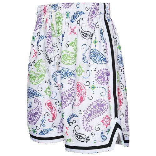 United Cote Mens United Cote Off Court Lifestyle Shorts - Mens White/Multi Product Image