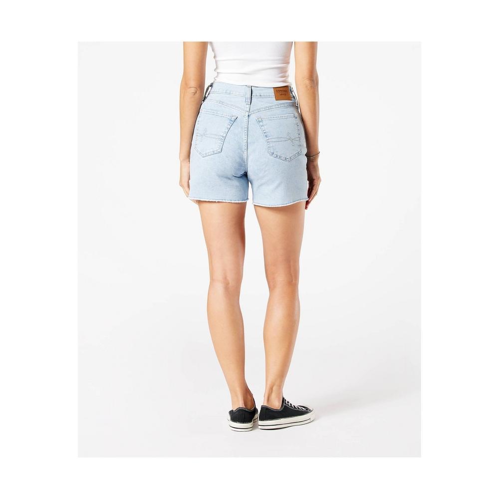 DENIZEN from Levis Womens High-Rise 5 Jean Shorts - Ocean Park 10 product image