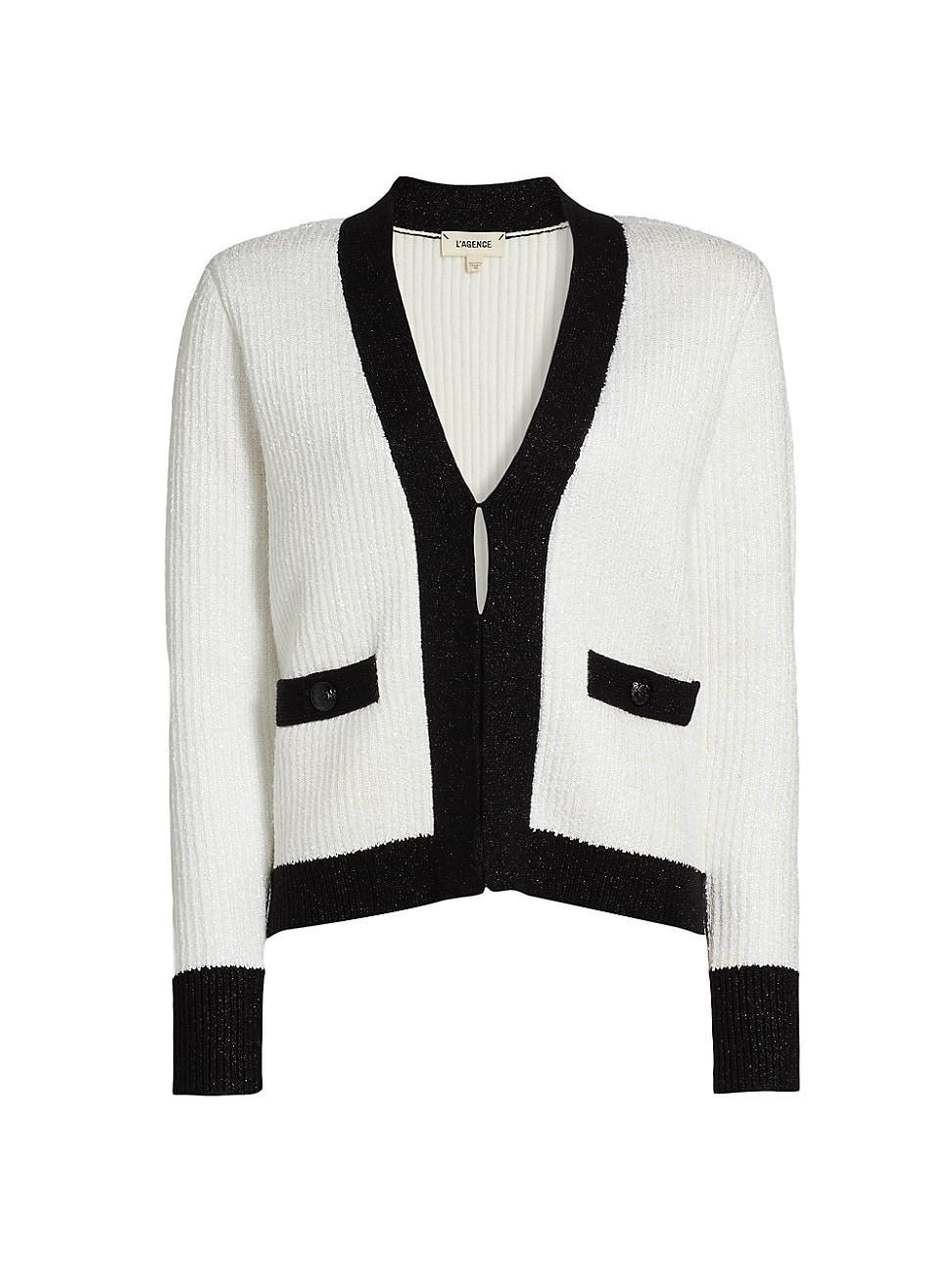 Womens Jinny Sequin Knit Cardigan Product Image