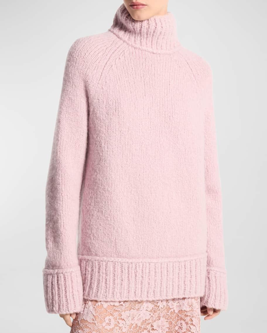 Oversized Turtleneck Cashmere Sweater product image