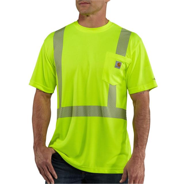 Carhartt 100495 Big and Tall Force® High-Vis Class 2 T-Shirt - Short Sleeve, Factory Seconds Product Image