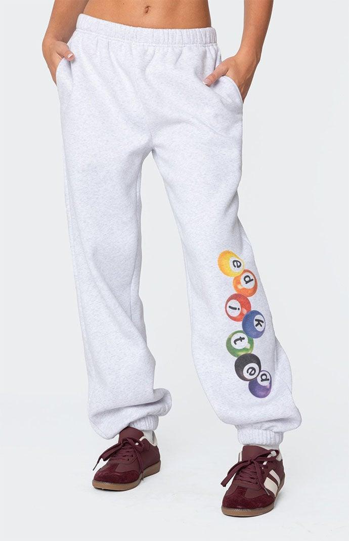 Edikted Women's Billiard Oversized Sweatpants Product Image