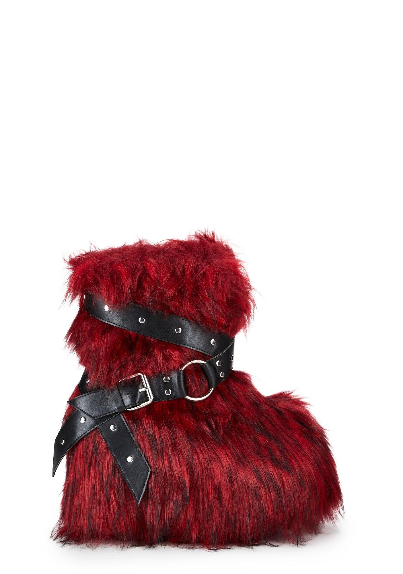 Low Wild Instincts Faux Fur Boots Male Product Image