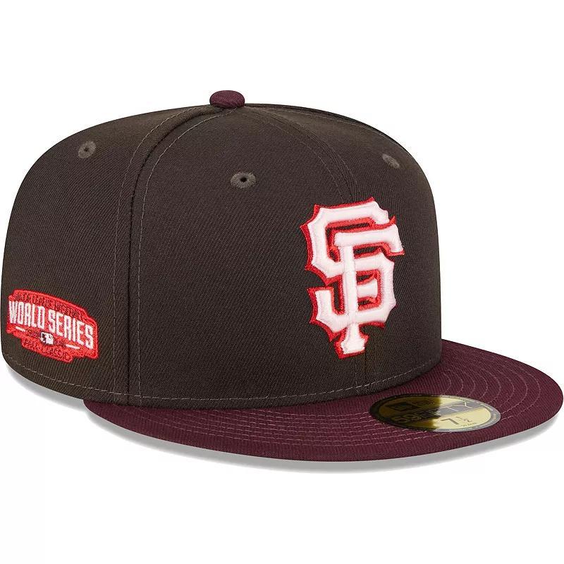 Mens New Era Brown San Francisco Giants Chocolate Strawberry 59FIFTY Fitted Hat - Brown Product Image